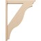 Ekena Millwork 5 1/2-in W x 34-in D x 46-in H Funston Trad Rough Cedar Woodgrain TimberThane Outlooker, Primed Tan OUTUR055X34X46FST04RCPR - alternate 5